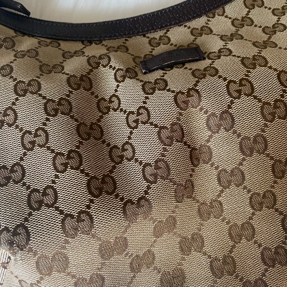 Gucci GG Monogram Web Medium Crossbody Bag - Picture 9 of 12
